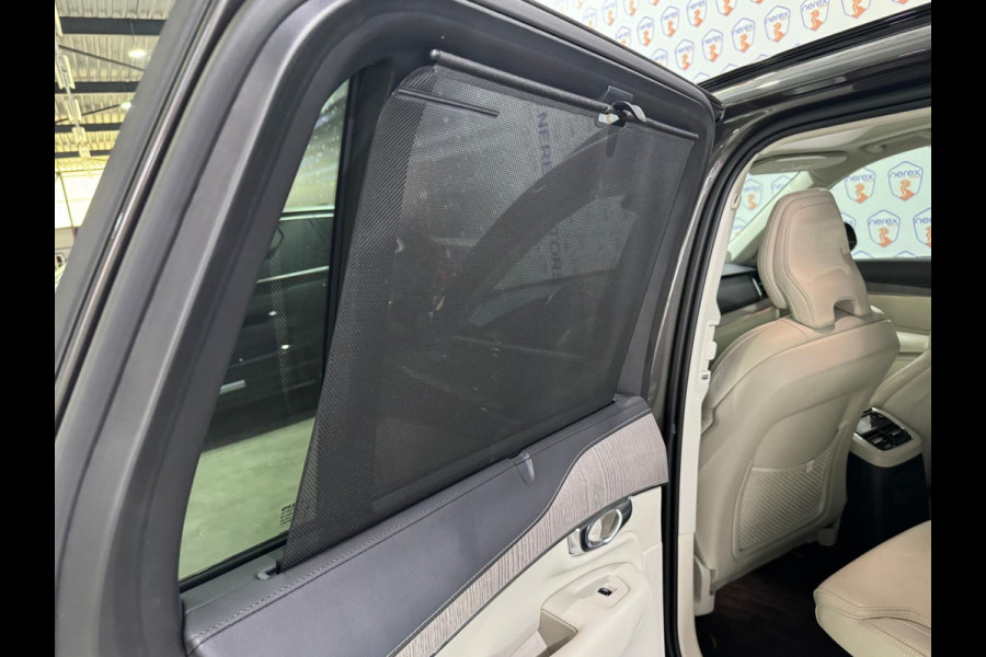 Volvo XC90 2.0 T8 Recharge AWD Ultimate Dark | Luchtvering | H&K | Trekhaak | 360 Camera | ACC | Massage