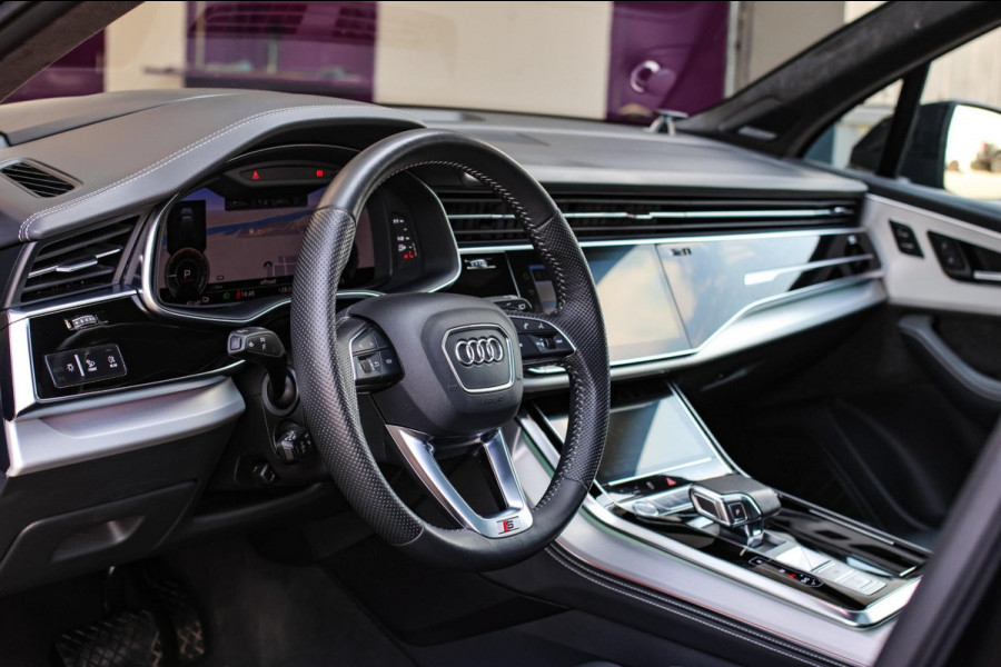 Audi Q7 55 TFSI e Quattro S-Line *Pano*B&O Advanced*S-Stoelen*Nachtzicht*