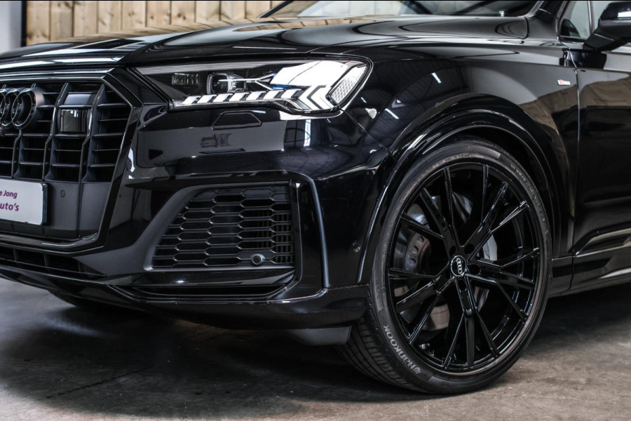 Audi Q7 55 TFSI e Quattro S-Line *Pano*B&O Advanced*S-Stoelen*Nachtzicht*