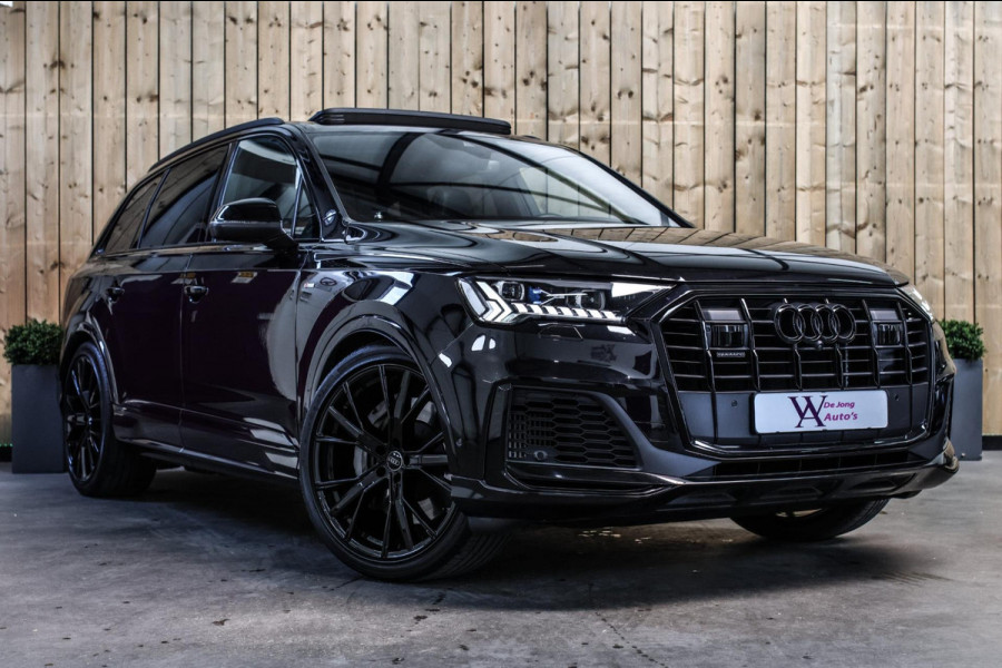 Audi Q7 55 TFSI e Quattro S-Line *Pano*B&O Advanced*S-Stoelen*Nachtzicht*