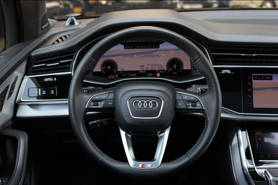 Audi Q7 55 TFSI e Quattro S-Line *Pano*B&O Advanced*S-Stoelen*Nachtzicht*