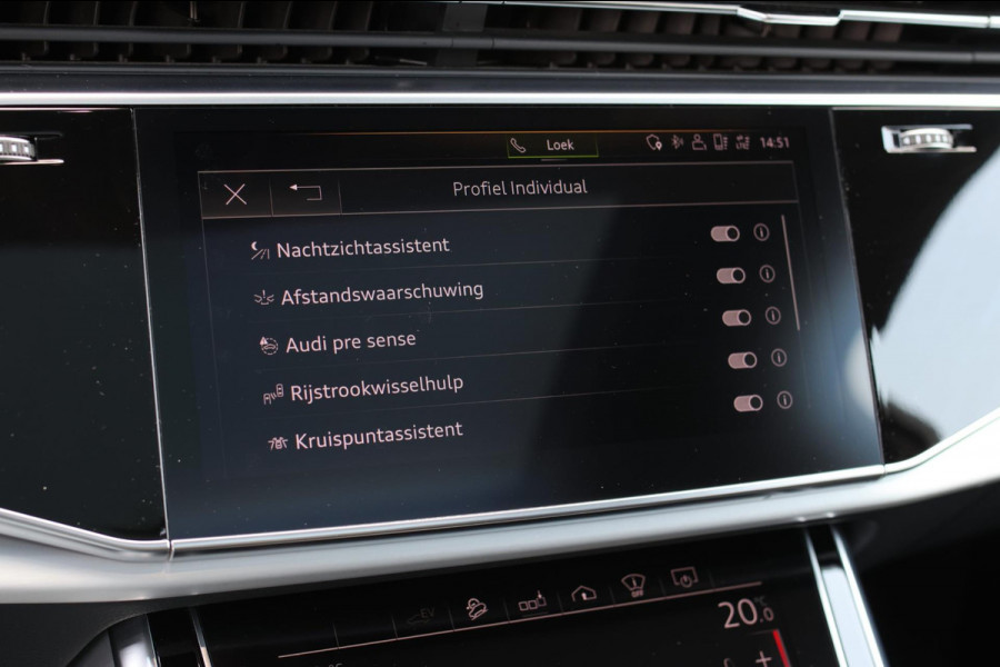 Audi Q7 55 TFSI e Quattro S-Line *Pano*B&O Advanced*S-Stoelen*Nachtzicht*