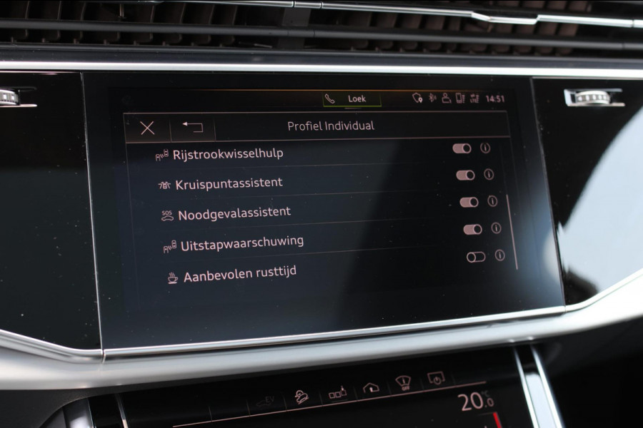Audi Q7 55 TFSI e Quattro S-Line *Pano*B&O Advanced*S-Stoelen*Nachtzicht*