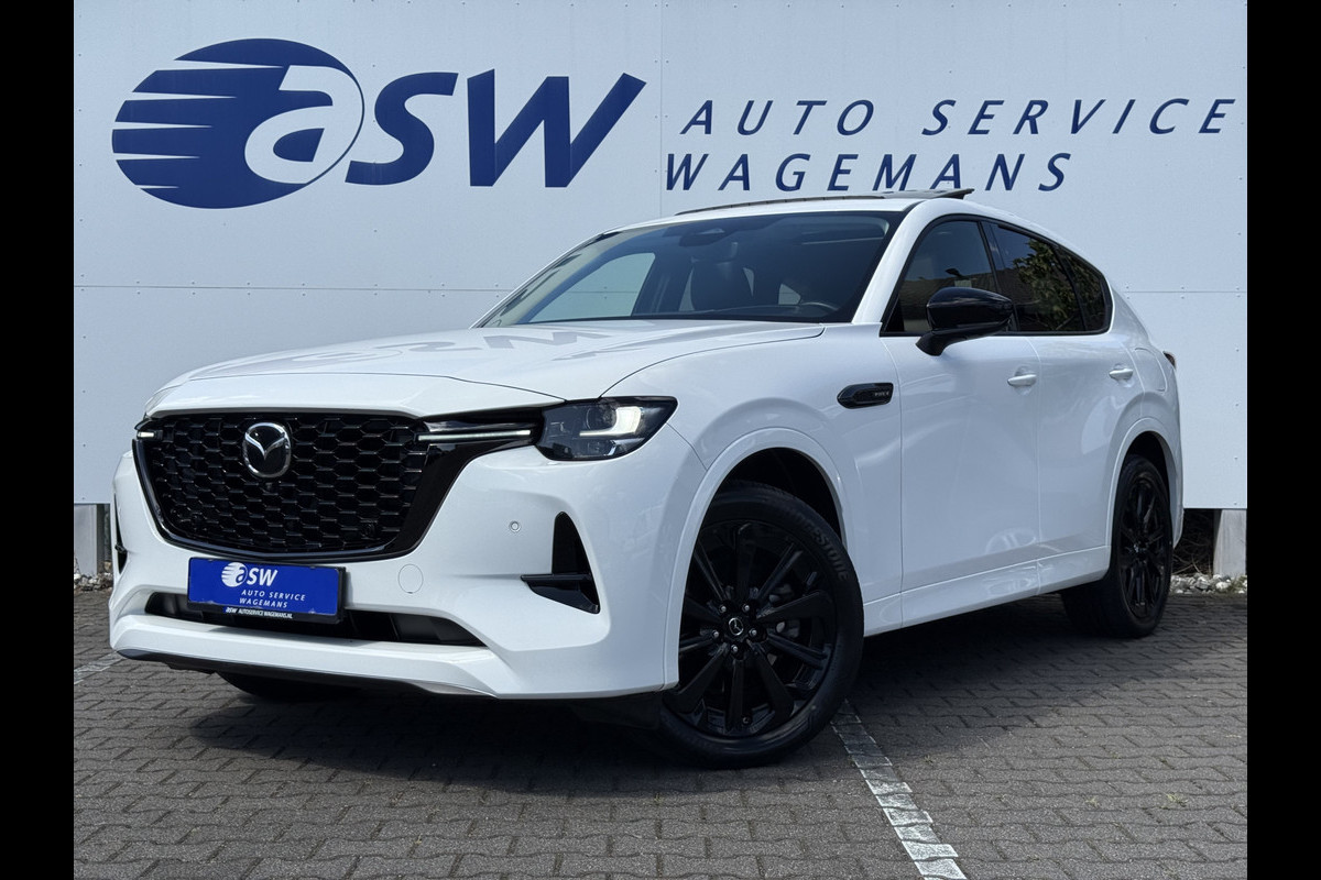 Mazda CX-60 2.5 e-SkyActiv PHEV Homura | Pano | Leder | BOSE | 360* Camera | ACC | HUD | 20 inch Mazda CX-60 2.5 e-SkyActiv PHEV Homura | Pano | Leder | BOSE | 360* Camera | ACC | HUD | 20 inch