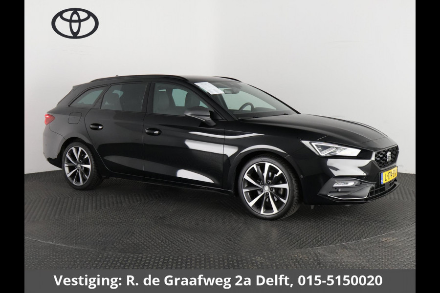 Seat Leon Sportstourer 1.5 eTSI FR Automaat | 1e eigenaar | Navigatie | Lichtmetalen velgen |