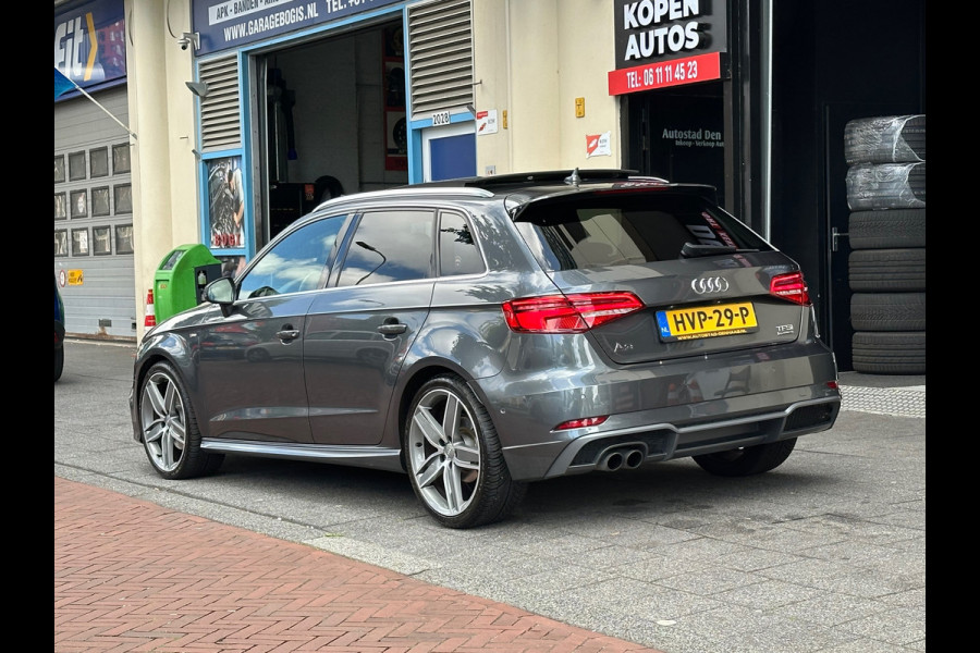 Audi A3 Sportback 2.0 TFSI Quattro S-Line Leer Pano Rs Stoelen