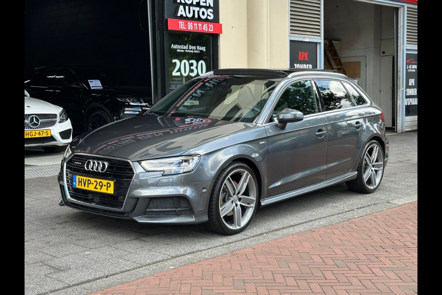 Audi A3 Sportback 2.0 TFSI Quattro S-Line Leer Pano Rs Stoelen