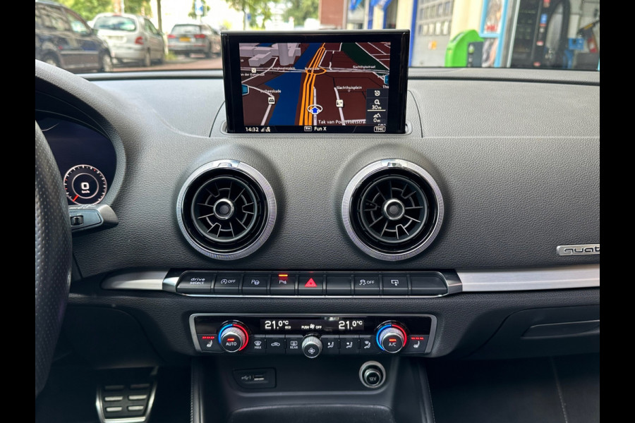 Audi A3 Sportback 2.0 TFSI Quattro S-Line Leer Pano Rs Stoelen