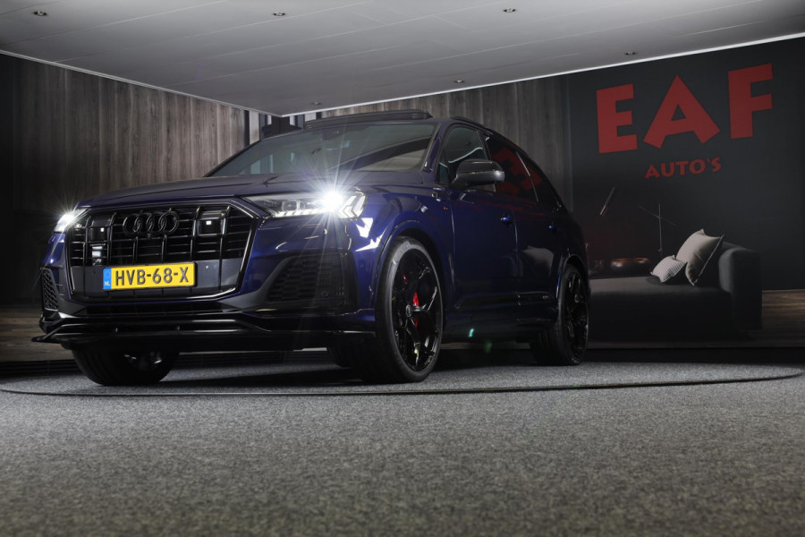 Audi Q7 55 TFSI e Quattro SQ7 Look / Head Up / RS Zetels / Leder / Memory / Acc / F1 / Lane Assist / Massage / Open Pano / 23 Inch