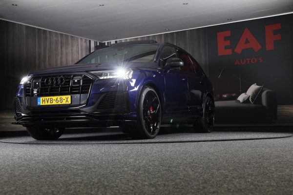 Audi Q7 55 TFSI e Quattro SQ7 Look / Head Up / RS Zetels / Leder / Memory / Acc / F1 / Lane Assist / Massage / Open Pano / 23 Inch