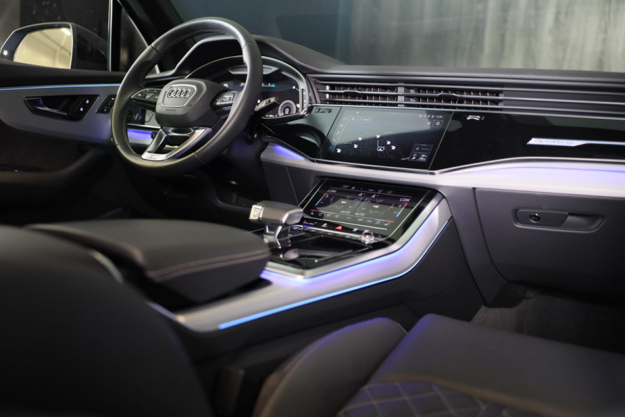 Audi Q7 55 TFSI e Quattro SQ7 Look / Head Up / RS Zetels / Leder / Memory / Acc / F1 / Lane Assist / Massage / Open Pano / 23 Inch