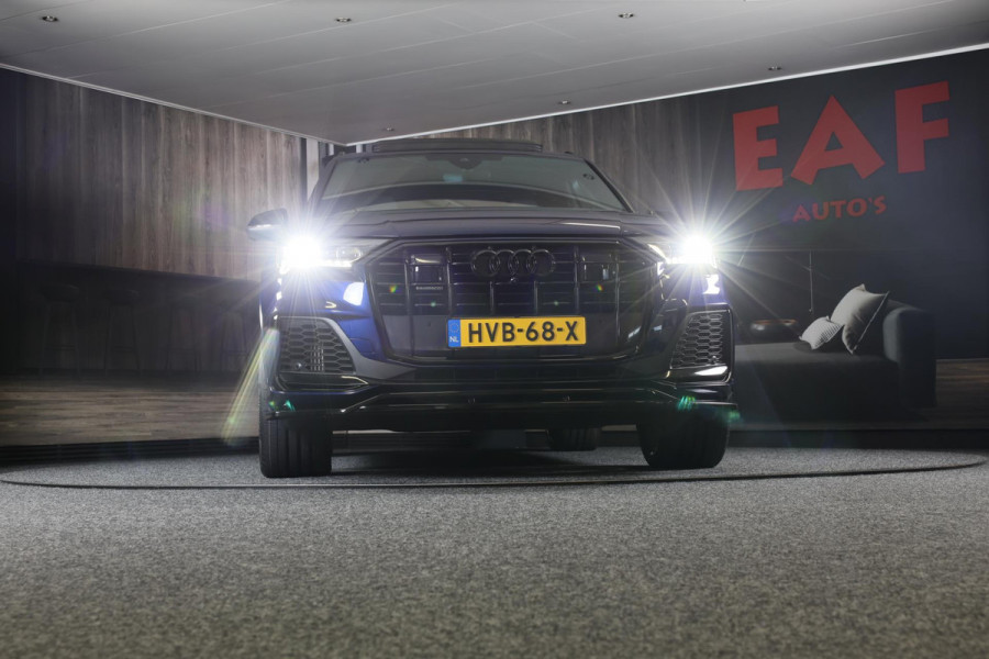Audi Q7 55 TFSI e Quattro SQ7 Look / Head Up / RS Zetels / Leder / Memory / Acc / F1 / Lane Assist / Massage / Open Pano / 23 Inch