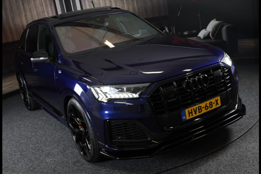 Audi Q7 55 TFSI e Quattro SQ7 Look / Head Up / RS Zetels / Leder / Memory / Acc / F1 / Lane Assist / Massage / Open Pano / 23 Inch