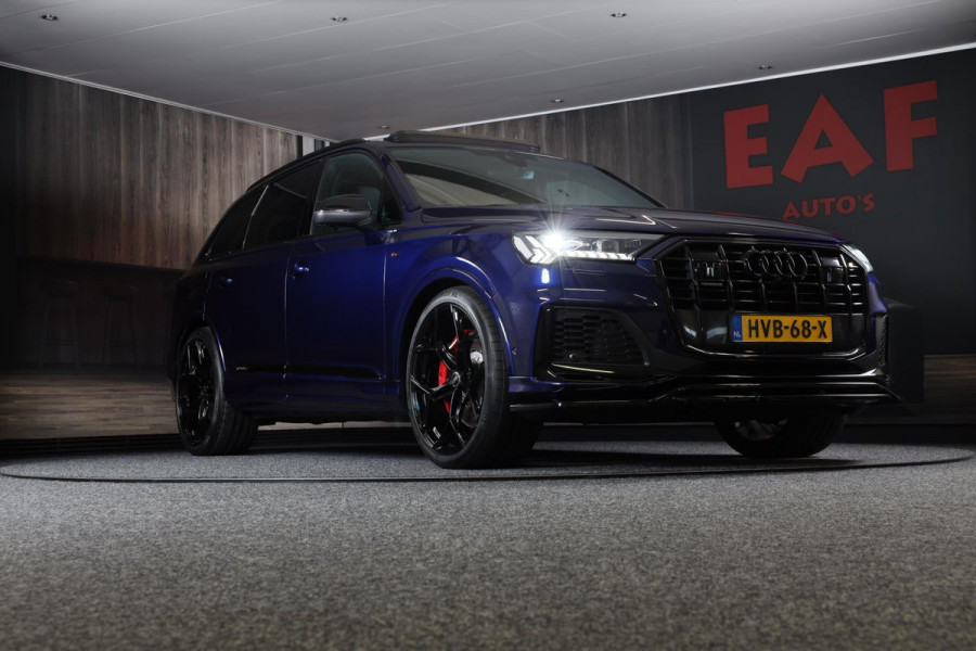 Audi Q7 55 TFSI e Quattro SQ7 Look / Head Up / RS Zetels / Leder / Memory / Acc / F1 / Lane Assist / Massage / Open Pano / 23 Inch