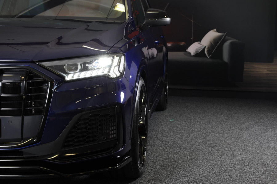 Audi Q7 55 TFSI e Quattro SQ7 Look / Head Up / RS Zetels / Leder / Memory / Acc / F1 / Lane Assist / Massage / Open Pano / 23 Inch