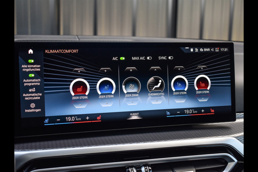 BMW i4 M50 High Executive 84 kWh | M-SPORT | SCHUIF -\- KANTELDAK | HARMAN KARDON | ELEKTR. VERST. STOELEN | STOEL- VERWARMING EN KOELI
