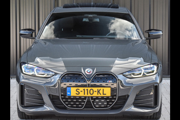 BMW i4 M50 High Executive 84 kWh | M-SPORT | SCHUIF -\- KANTELDAK | HARMAN KARDON | ELEKTR. VERST. STOELEN | STOEL- VERWARMING EN KOELI