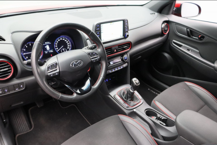 Hyundai Kona 1.0T Premium Apple/Carplay Leder Camera Navigatie