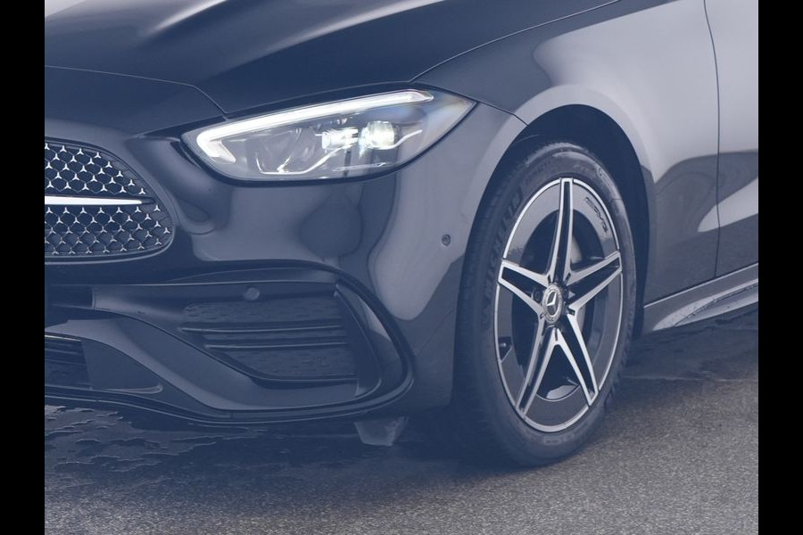 Mercedes-Benz C-Klasse 300 e AMG Plug-In Hybride | AMG Line | Night Pakket | Led Koplampen | Stuur en Stoelverwarming |
