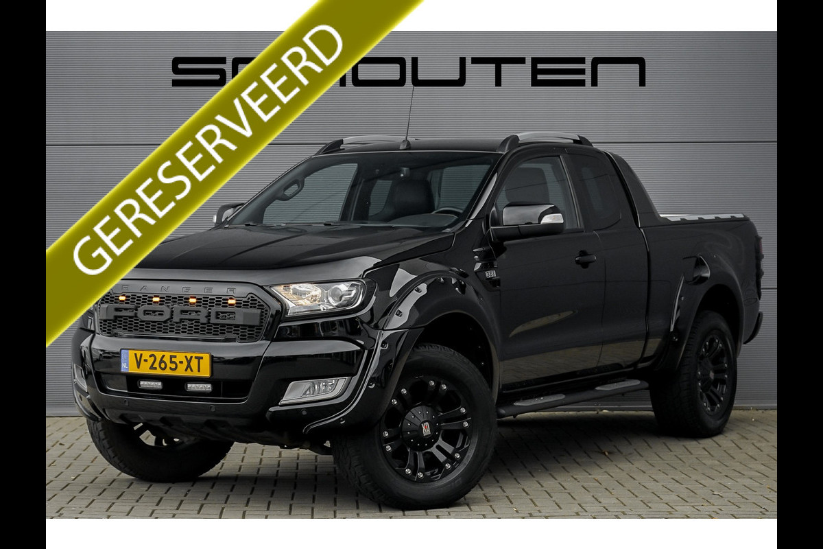 Ford Ranger 3.2 TDCi Wildtrak Supercab Raptor Uitlaat Marge 1e Eig ACC Rollertop Ford Ranger 3.2 TDCi Wildtrak Supercab Raptor Uitlaat Marge 1e Eig ACC Rollertop