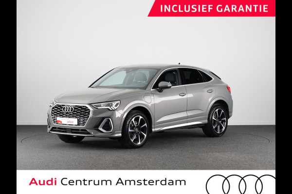 Audi Q3 Sportback 45 TFSI e S Edition 245 pk S-tronic | SoH 97% | Navigatie | Parkeersensoren | Achteruitrijcamera | Adaptieve cruise control | Stoelverwarming | S-Line |