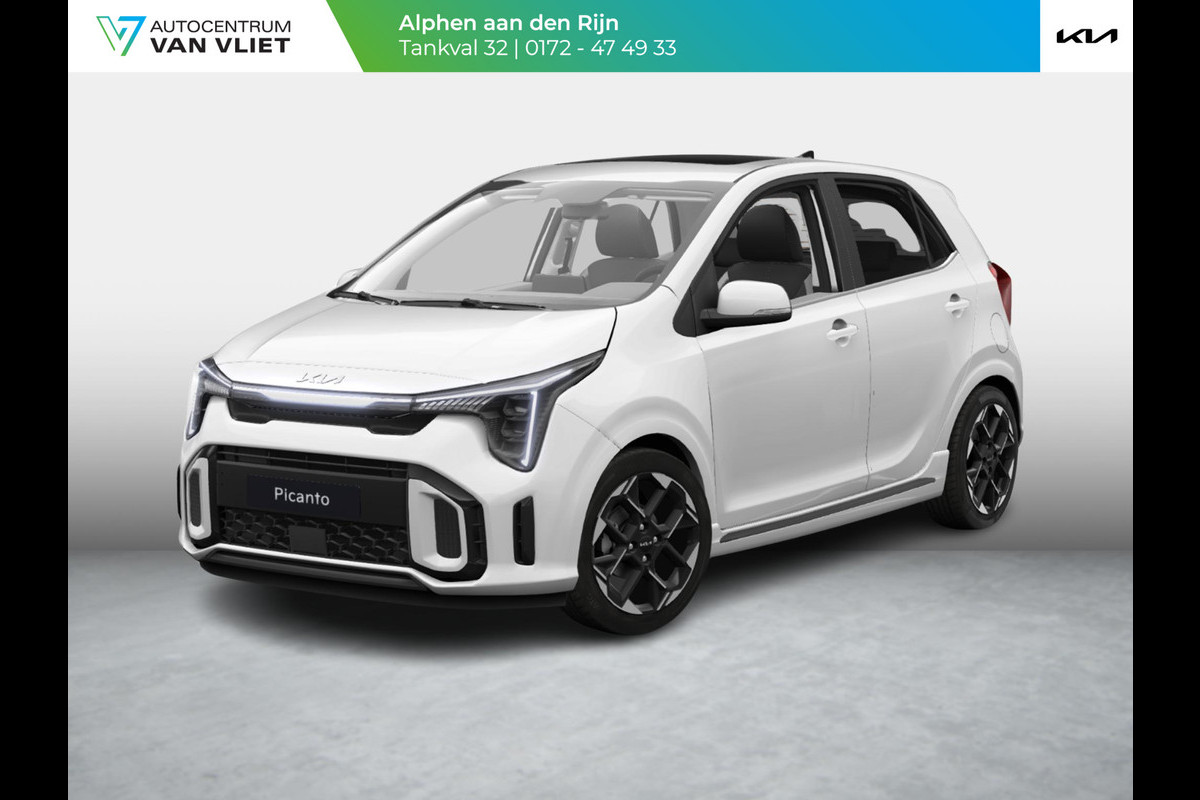 Kia Picanto 1.0 DPI GT-Line | Snel leverbaar | Schuifkanteldak| Dode hoek assistentie | stoel en stuurverwarming | Kia Picanto 1.0 DPI GT-Line | Snel leverbaar | Schuifkanteldak| Dode hoek assistentie | stoel en stuurverwarming |