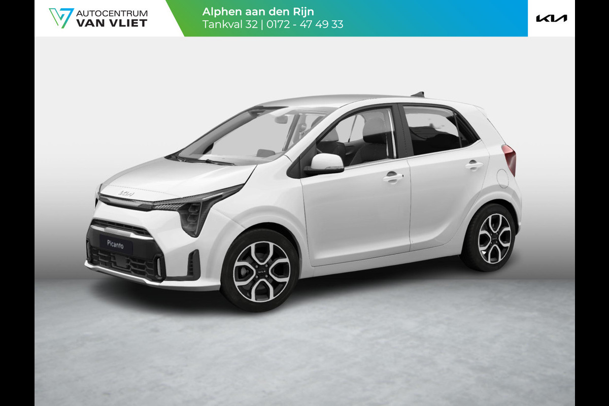 Kia Picanto 1.0 DPI ExecutiveLine | Snel leverbaar | Stoel en stuurverwarming| Keyless| Navigatie| LED Kia Picanto 1.0 DPI ExecutiveLine | Snel leverbaar | Stoel en stuurverwarming| Keyless| Navigatie| LED