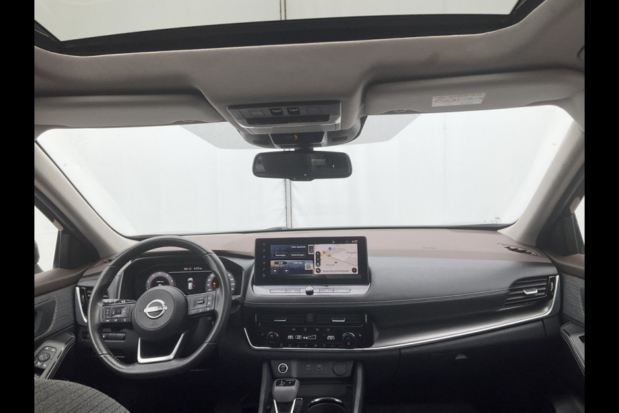 Nissan X-Trail 1.5 e-Power N-Connecta 7-Pers Pano 360Cam Adap.Cruise Keyless Voll.Onderhouden!