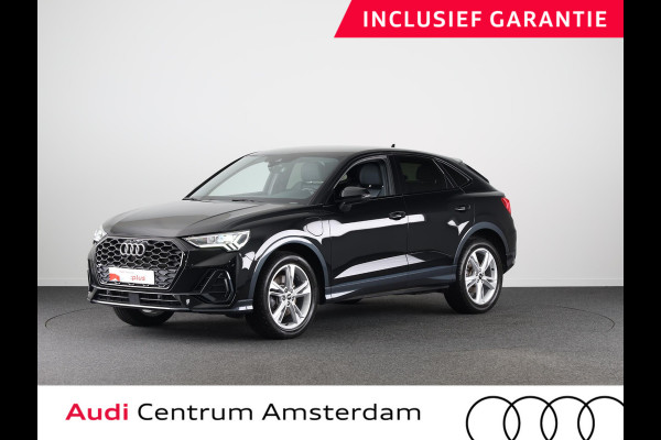 Audi Q3 Sportback 45 TFSI e Advanced Edition 245 pk S-tronic | Navigatie | 19 inch Lichtmetalen velgen | Parkeersensoren | Achteruitrijcamera | Stoelverwarming | S-Line interieur |