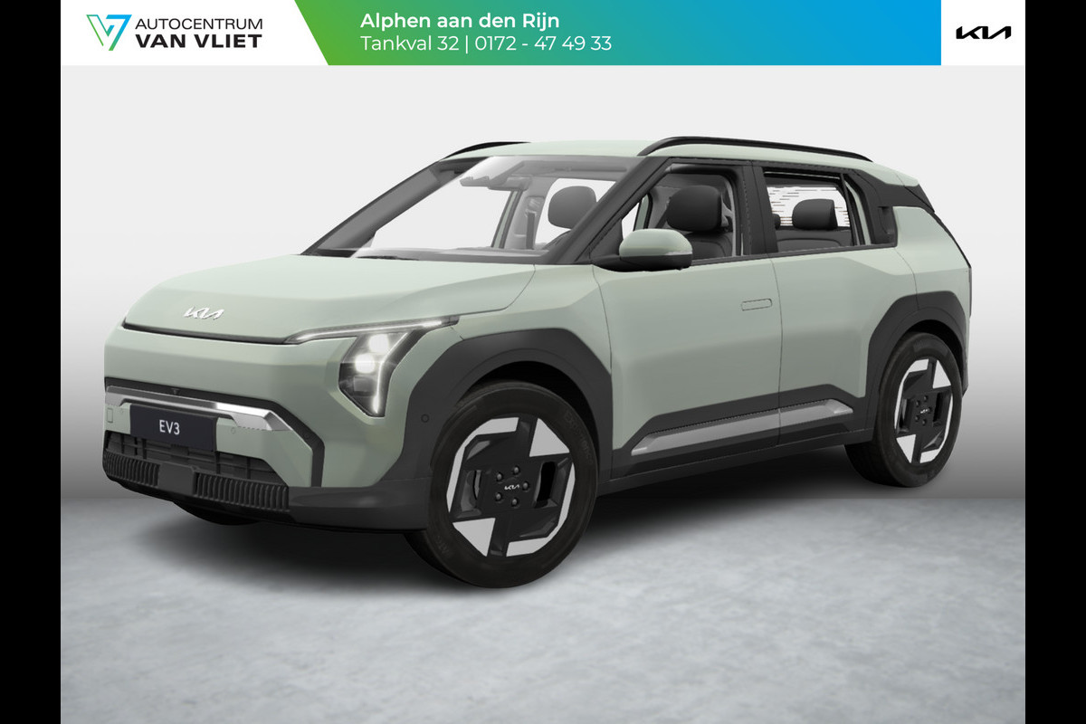Kia EV3 Air 58.3 kWh ANWB Private Lease v.a € 479,- | Navigatie | pdc | Apple/ android auto | Kia EV3 Air 58.3 kWh ANWB Private Lease v.a € 479,- | Navigatie | pdc | Apple/ android auto |