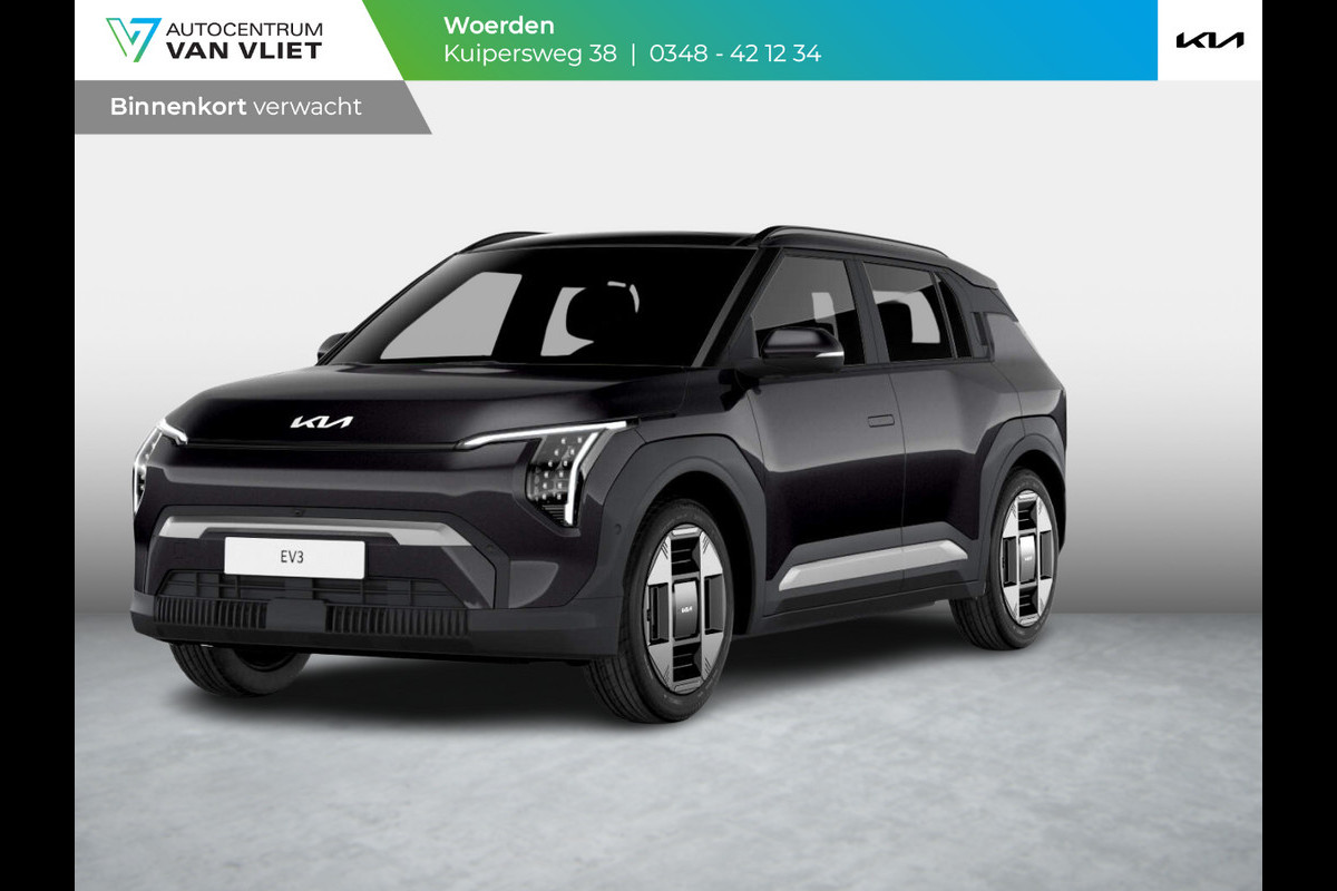 Kia EV3 Plus 58.3 kWh | Levering Juni| Navi | 17" | Adapt. Cruise | Clima | PDC | Dakrails | Stoel&Stuurverw. | Priv Glass | BSM | Private Lease € 516,- Actie ! Kia EV3 Plus 58.3 kWh | Levering Juni| Navi | 17" | Adapt. Cruise | Clima | PDC | Dakrails | Stoel&Stuurverw. | Priv Glass | BSM | Private Lease € 516,- Actie !