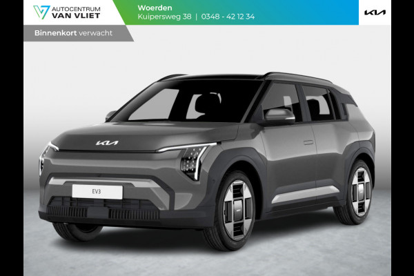 Kia EV3 Plus Advanced 81.4 kWh | Levering Juni | Navi | 19" | Adapt. Cruise | Clima | Schuif/Kanteldak | Stoel&Stuurverw. | Priv Glass | BSM | Harman Kardon