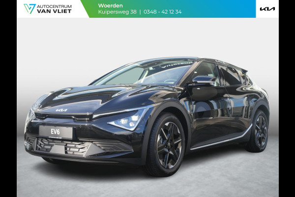 Kia Ev6 Light Edition 63 kWh l Op Voorraad l Aurora Black Pearl l 428 km Actieradius