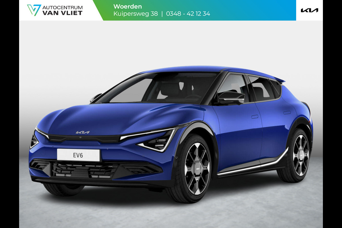 Kia Ev6 Light Edition 63 kWh l Yacht Blue l 428 km Actieradius Kia Ev6 Light Edition 63 kWh l Yacht Blue l 428 km Actieradius