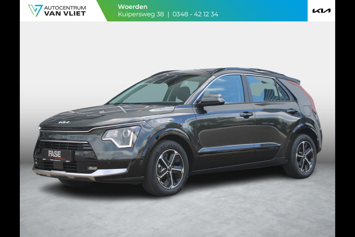 Kia Niro 1.6 GDi Hybrid DynamicLine | Op voorraad | Keyless | Adapt. Cruise | LED | Navi | Carplay | Camera Kia Niro 1.6 GDi Hybrid DynamicLine | Op voorraad | Keyless | Adapt. Cruise | LED | Navi | Carplay | Camera