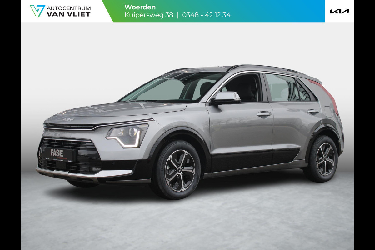 Kia Niro 1.6 GDi Hybrid DynamicLine | Op voorraad | Keyless | Adapt. Cruise | LED | Navi | Carplay | Camera