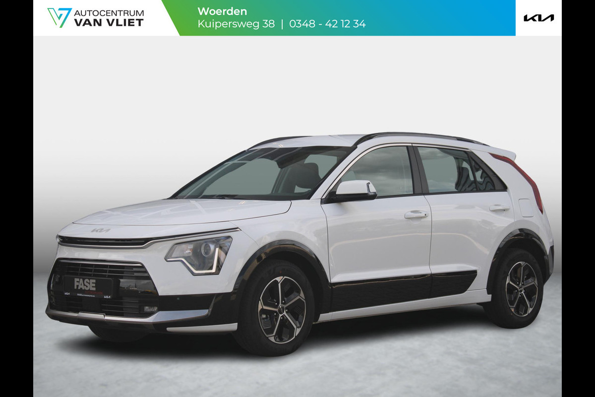 Kia Niro 1.6 GDi Hybrid DynamicLine Op voorraad | Keyless | Adapt. Cruise | LED | Navi | Carplay | Camera