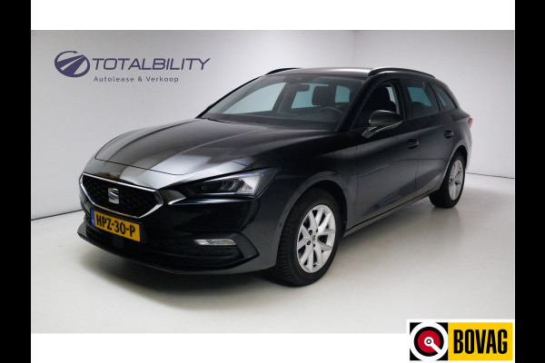 Seat Leon Sportstourer 1.0 eTSI Style 111 PK Automaat | Stoel- en Stuurverwaming | Navigatie | Achteruitrijcamera | Parkeersensoren V+A, App. connect, All season banden