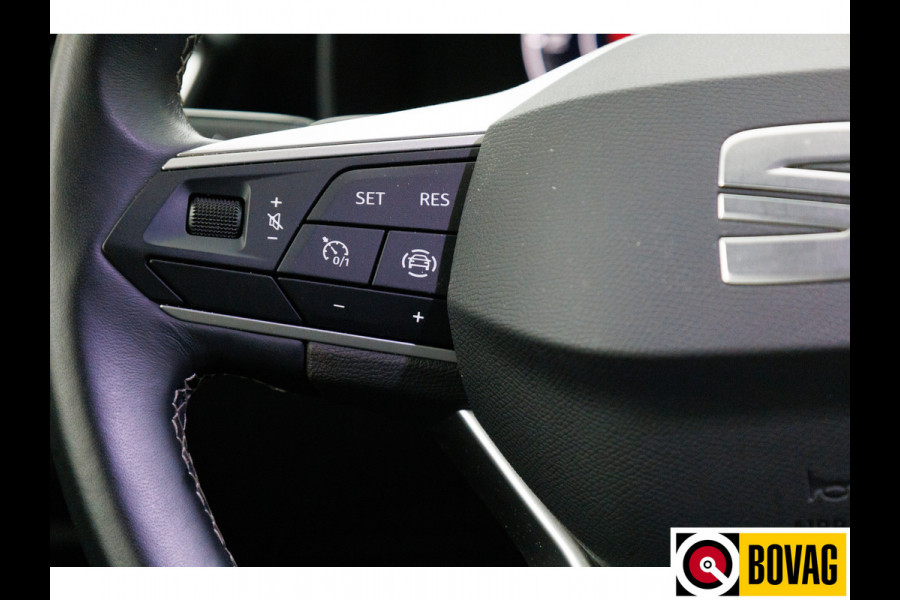 Seat Leon Sportstourer 1.0 eTSI Style 111 PK Automaat | Stoel- en Stuurverwaming | Navigatie | Achteruitrijcamera | Parkeersensoren V+A, App. connect, All season banden