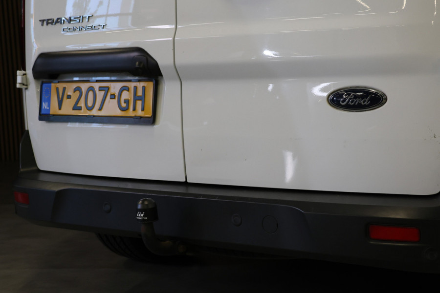 Ford Transit Connect 1.5 TDCI L2 | 3-Zitter | Camera | Navigatie | CarPlay | Cruise control | Trekhaak | Airco | Sortimo | NAP Logisch | Dealer onderhouden | Nieuwe APK