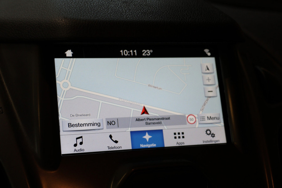 Ford Transit Connect 1.5 TDCI L2 | 3-Zitter | Camera | Navigatie | CarPlay | Cruise control | Trekhaak | Airco | Sortimo | NAP Logisch | Dealer onderhouden | Nieuwe APK
