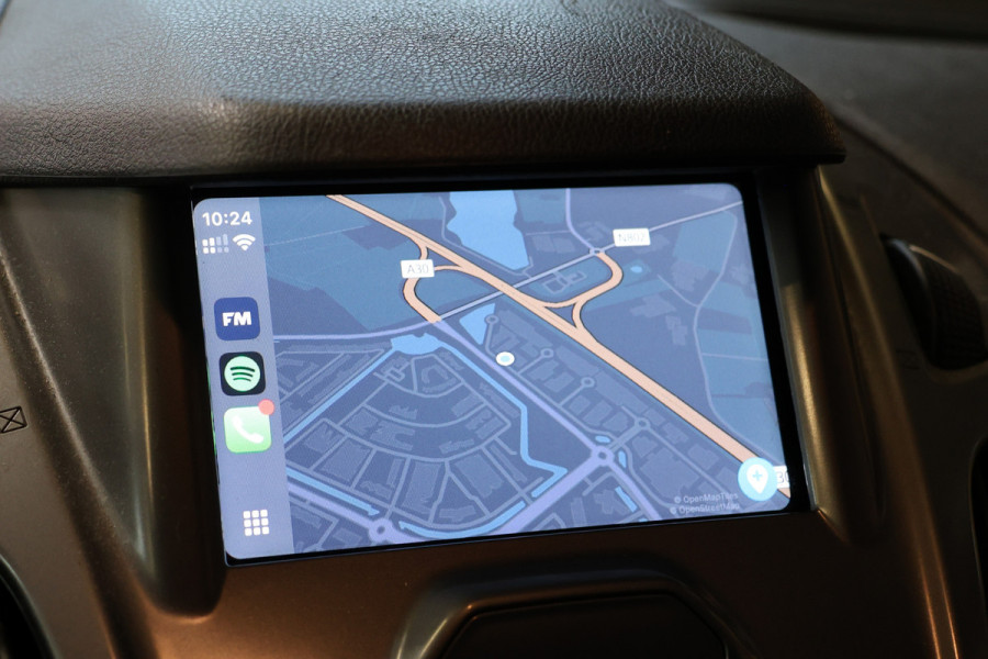 Ford Transit Connect 1.5 TDCI L2 | 3-Zitter | Camera | Navigatie | CarPlay | Cruise control | Trekhaak | Airco | Sortimo | NAP Logisch | Dealer onderhouden | Nieuwe APK