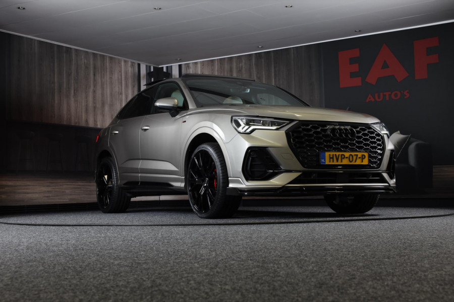 Audi Q3 Sportback 45 TFSI e S Line Competition / Memory / Elek Stoelen / Lane Assist / Open Panoramadak / Led / Virtual Cockpit