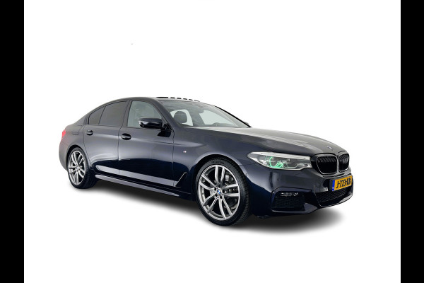 BMW 5 Serie 520d xDrive High Executive Aut. *PANO | FULL-LEATHER | FULL-LED | HEAD-UP | DIGI-COCKPIT | NAVI-FULLMAP | TOP-VIEW | MEMORY-PACK | ECC | PDC | CRUISE | 20''ALU | TOWBAR*