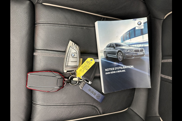 BMW 5 Serie 520d xDrive High Executive Aut. *PANO | FULL-LEATHER | FULL-LED | HEAD-UP | DIGI-COCKPIT | NAVI-FULLMAP | TOP-VIEW | MEMORY-PACK | ECC | PDC | CRUISE | 20''ALU | TOWBAR*
