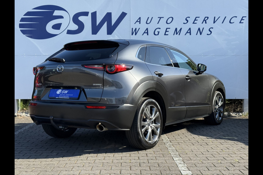 Mazda CX-30 2.0 e-SkyActiv-X M Hybrid Luxury | Schuifdak | Trekhaak | Leder | ACC | Camera | HUD | 18 inch