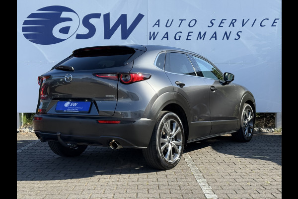 Mazda CX-30 2.0 e-SkyActiv-X M Hybrid Luxury | Schuifdak | Trekhaak | Leder | ACC | Camera | HUD | 18 inch
