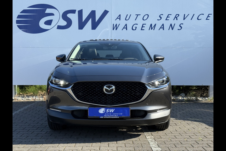 Mazda CX-30 2.0 e-SkyActiv-X M Hybrid Luxury | Schuifdak | Trekhaak | Leder | ACC | Camera | HUD | 18 inch