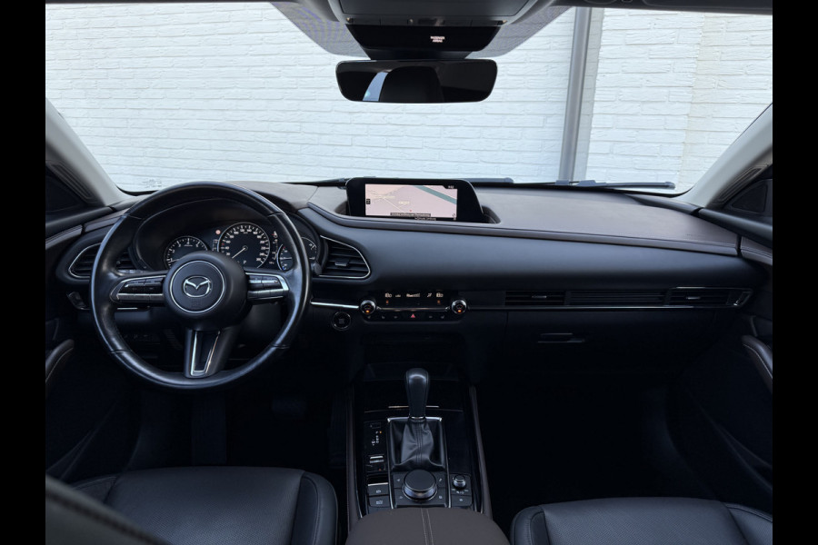 Mazda CX-30 2.0 e-SkyActiv-X M Hybrid Luxury | Schuifdak | Trekhaak | Leder | ACC | Camera | HUD | 18 inch