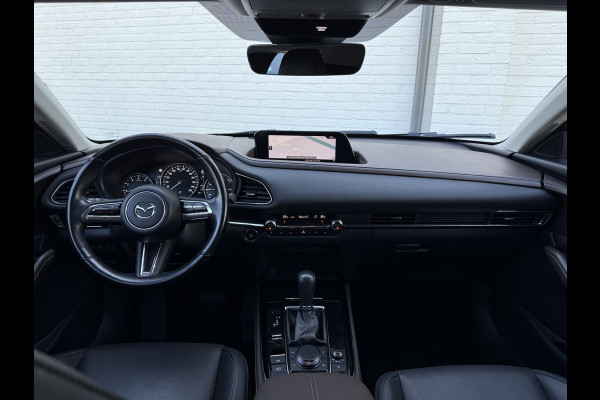 Mazda CX-30 2.0 e-SkyActiv-X M Hybrid Luxury | Schuifdak | Trekhaak | Leder | ACC | Camera | HUD | 18 inch
